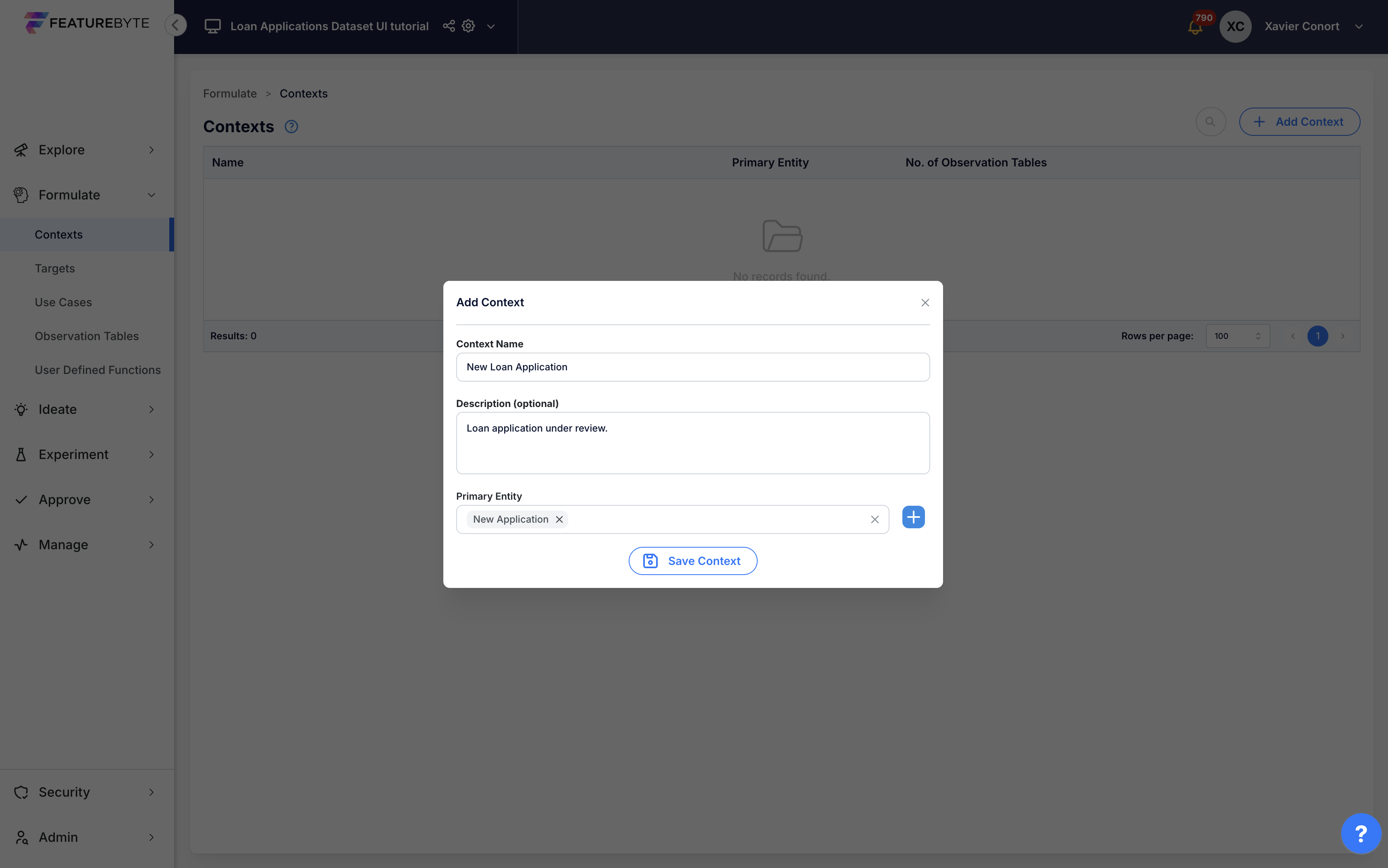 Context Catalog