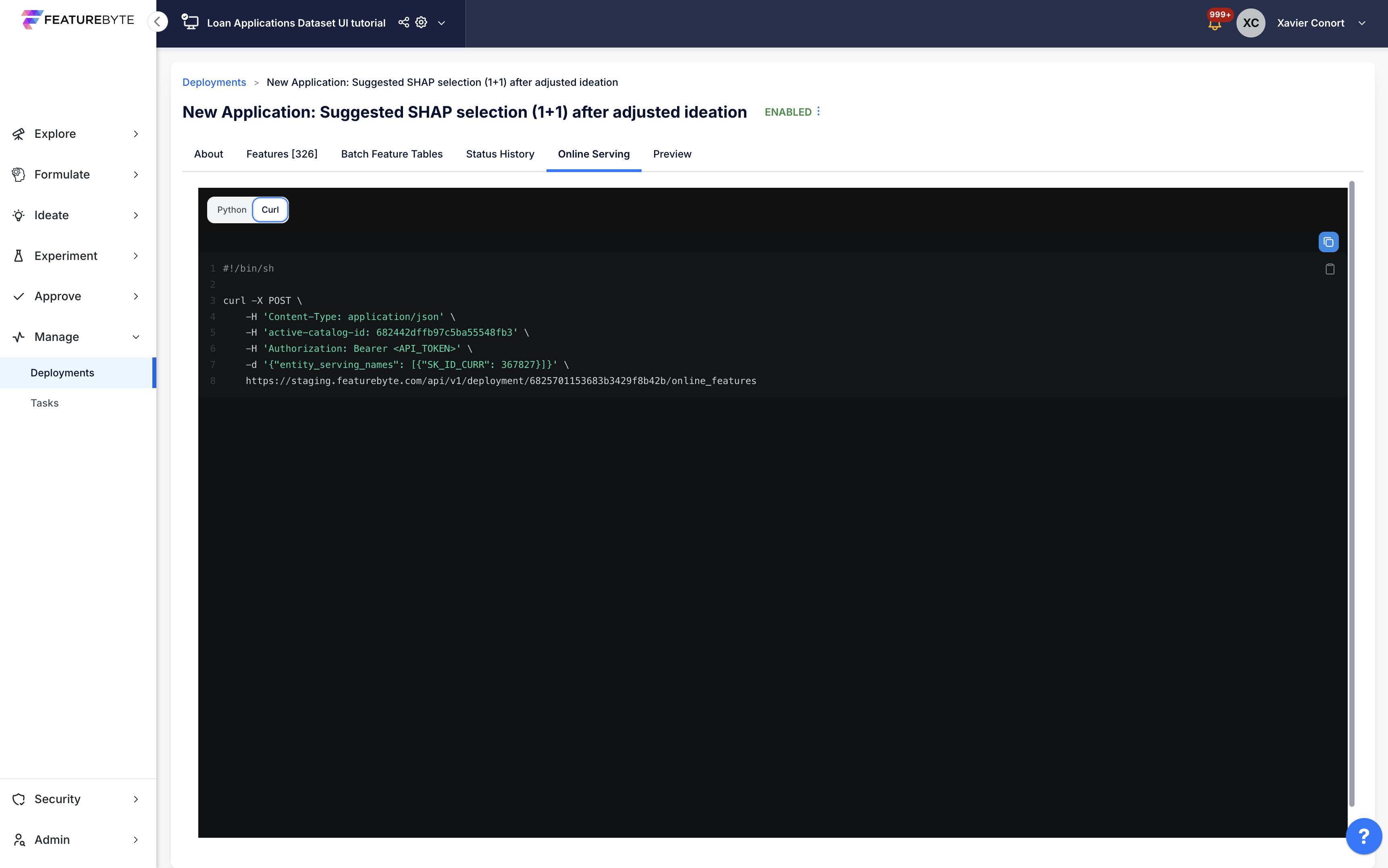 Realtime Serving